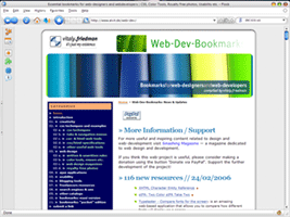 Bookmarks for Web Designers and Web Developers