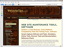 Tools - Website Tips